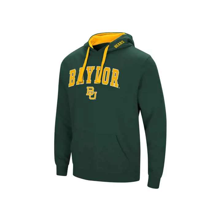 Sweat à capuche NCAA Baylor Bears Arch & Logo vert
