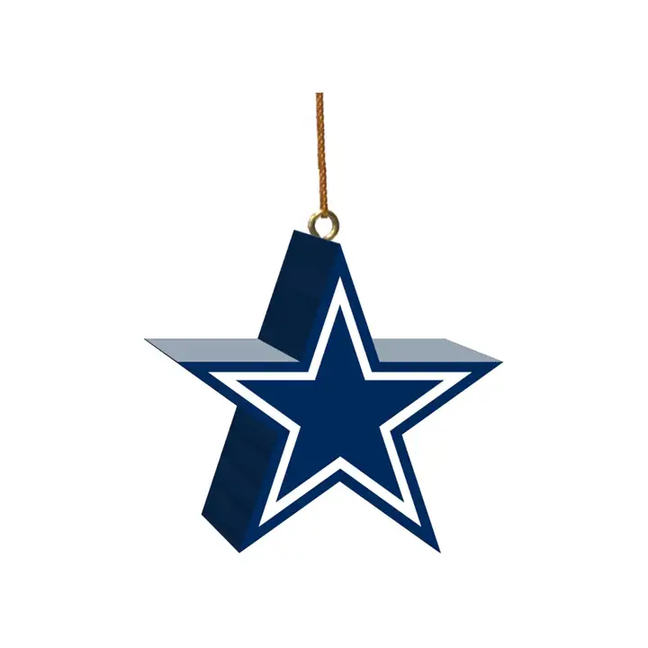 Ornement de logo des Cowboys de Dallas