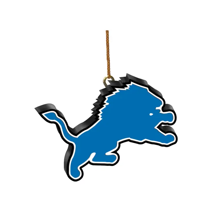 Ornement de logo des Lions de Détroit