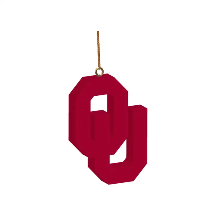 Ornement de Noël logo des Oklahoma Sooners