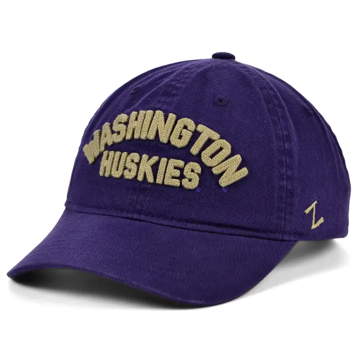 Washington Huskies NCAA Prime Relaxed Adjustable Orchid
