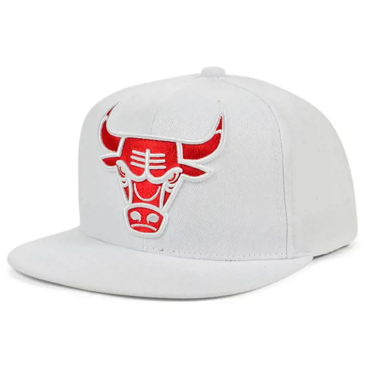 CHICAGO BULLS NBA XL COLOR DUB CASQUETTE SNAPBACK BLANCHE