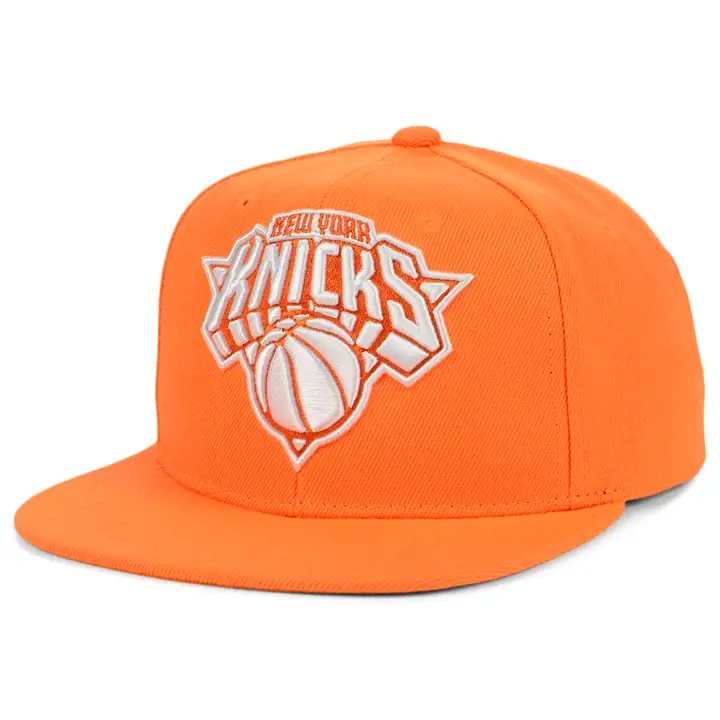 NEW YORK KNICKS NBA XL CASQUETTE SNAPBACK DOUBLE COULEUR ORG