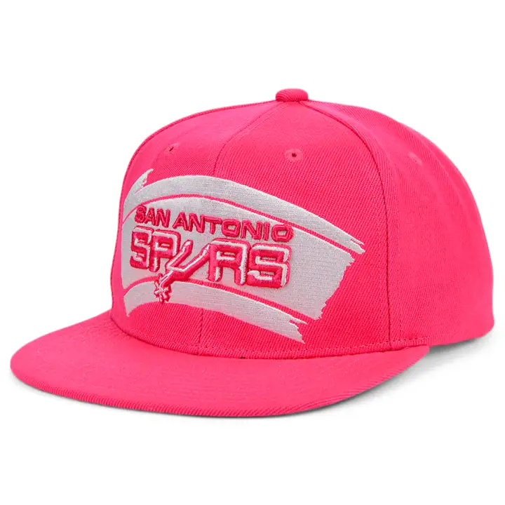 CASQUETTE SNAPBACK ROSE SAN ANTONIO SPURS HWC XL COULEUR DUB