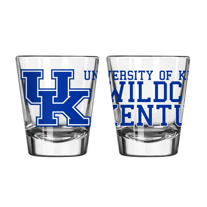 Verre à shot transparent Kentucky Wildcats Spirit