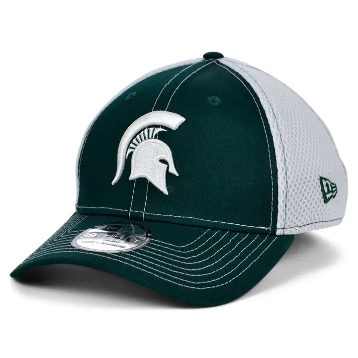 Michigan State Spartans NCAA 2 tons Néo vert