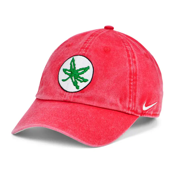 Ohio State Buckeyes NCAA NK H86 Casquette Lavée Ajustable ROUGE