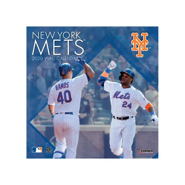 Calendrier mural New York Mets 2020 30x30 cm AST