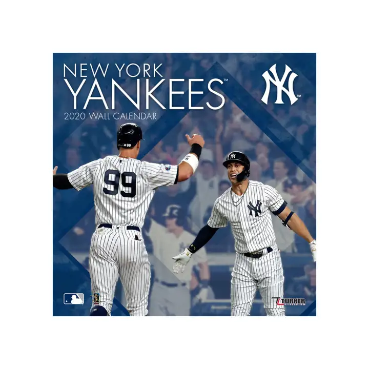 Calendrier mural New York Yankees 2020 30x30 cm AST