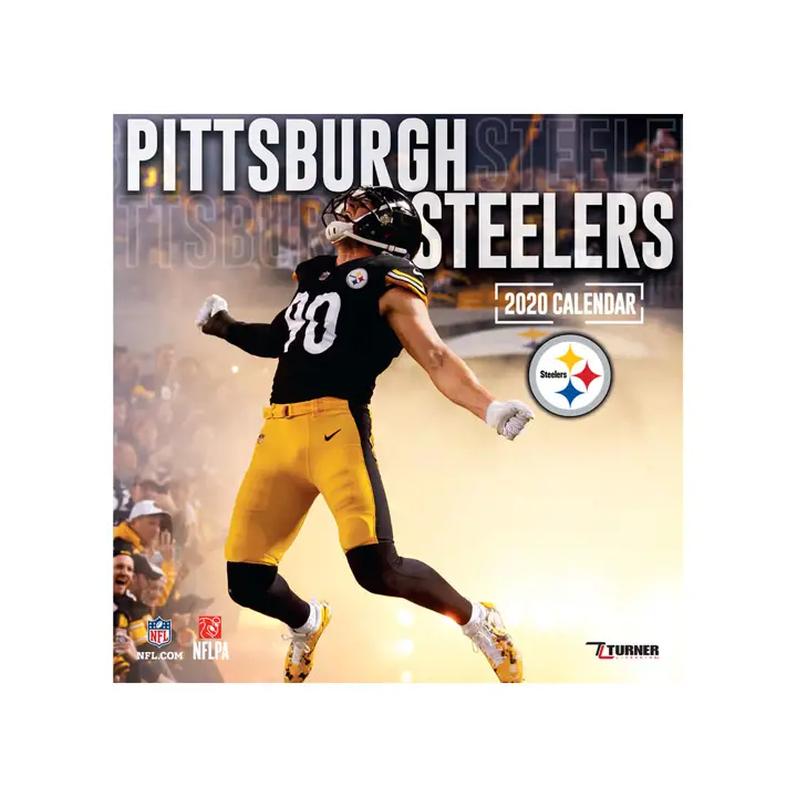 Calendrier mural Pittsburgh Steelers 2020 30x30 cm AST