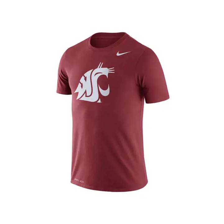T-shirt à logo Washington State Cougars NCAA Legend, coloris bordeaux