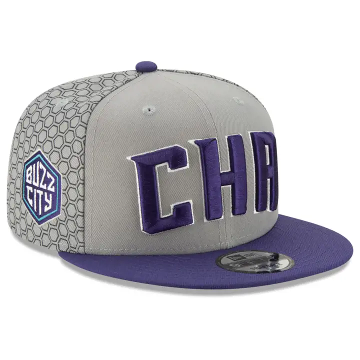 CHARLOTTE HORNETS NBA CITY SERIES '19 9FIFTY GRY
