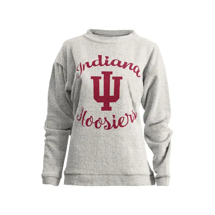Sweat-shirt confortable en tissu éponge pour femme Indiana Hoosiers NCAA 19 h-oa