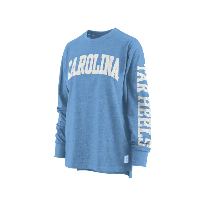 North Carolina Tar Heels T-shirt Canyon manches longues NCAA Femme 19 l