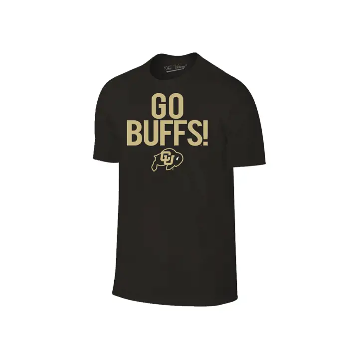 Colorado Buffaloes NCAA 2F Slogan T-Shirt blk