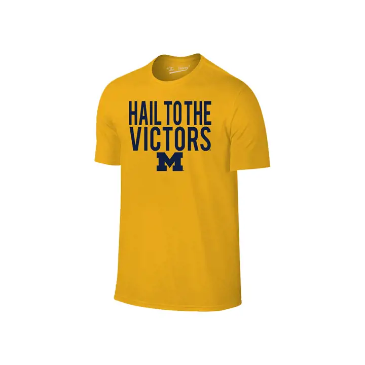 T-shirt slogan Michigan Wolverines NCAA 2F gl
