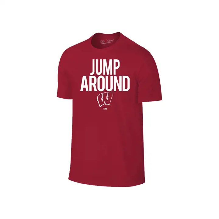 T-shirt Wisconsin NCAA 2F Slogan CRIM