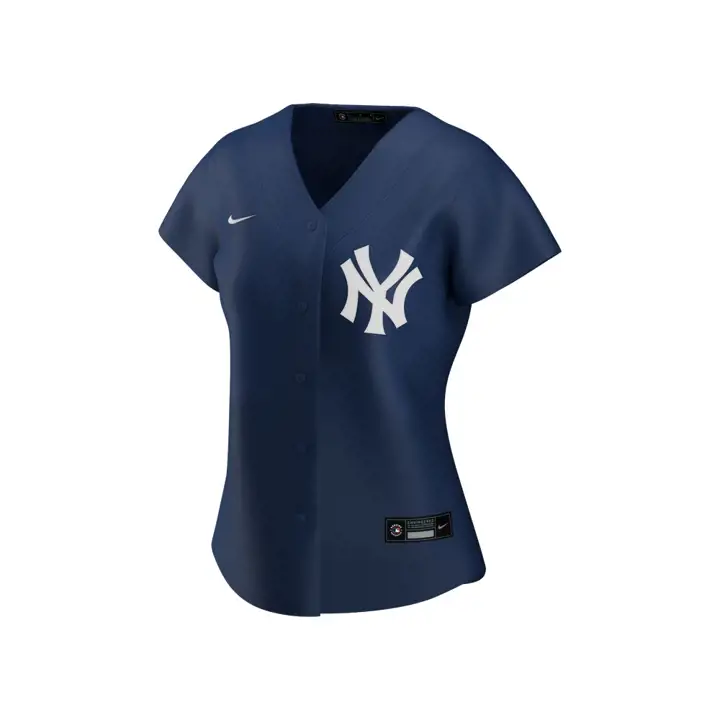 Maillot Réplique Officiel Femme MLB New York Yankees BLEU MARINE