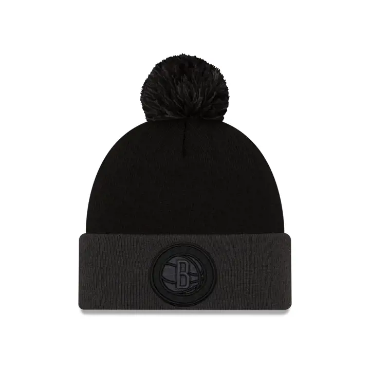 Brooklyn Nets NBA BLACK POP KNIT NOIR