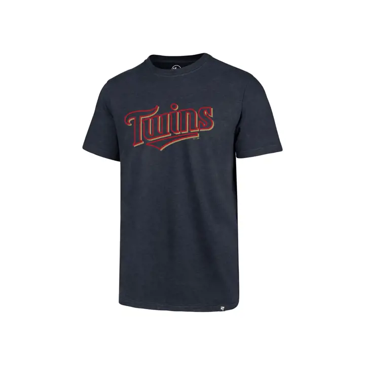 T-shirt bleu marine avec logo du club MLB TWINS