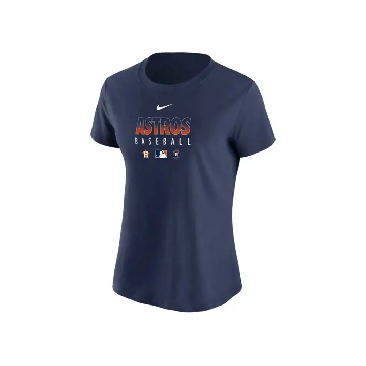 Houston Astros MLB T-Shirt Baseball Femme Authentique 20 Nav