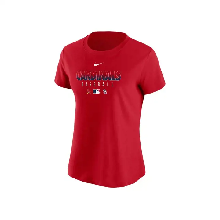 T-shirt de baseball authentique MLB St. Louis Cardinals pour femme 2