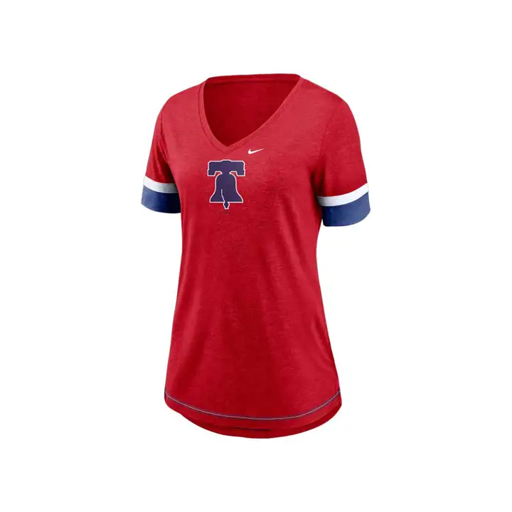 T-shirt pour femme tri-matière des Phillies de Philadelphie MLB 20 r