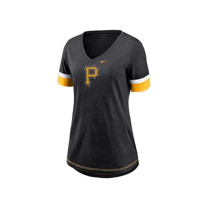 Pittsburgh Pirates MLB T-Shirt d'admiratrice mélangé pour femme 20 noir/