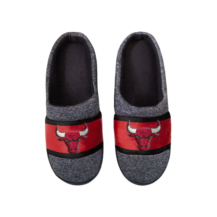 Chicago Bulls Chausson en maille polyester 19 gris