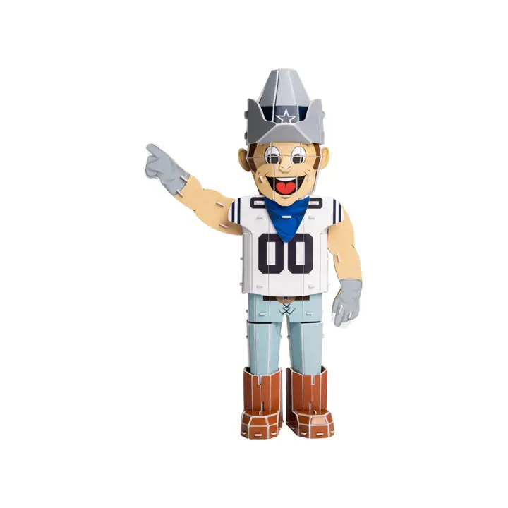 "Mascotte Dallas Cowboys PZLZ 12\" ast"