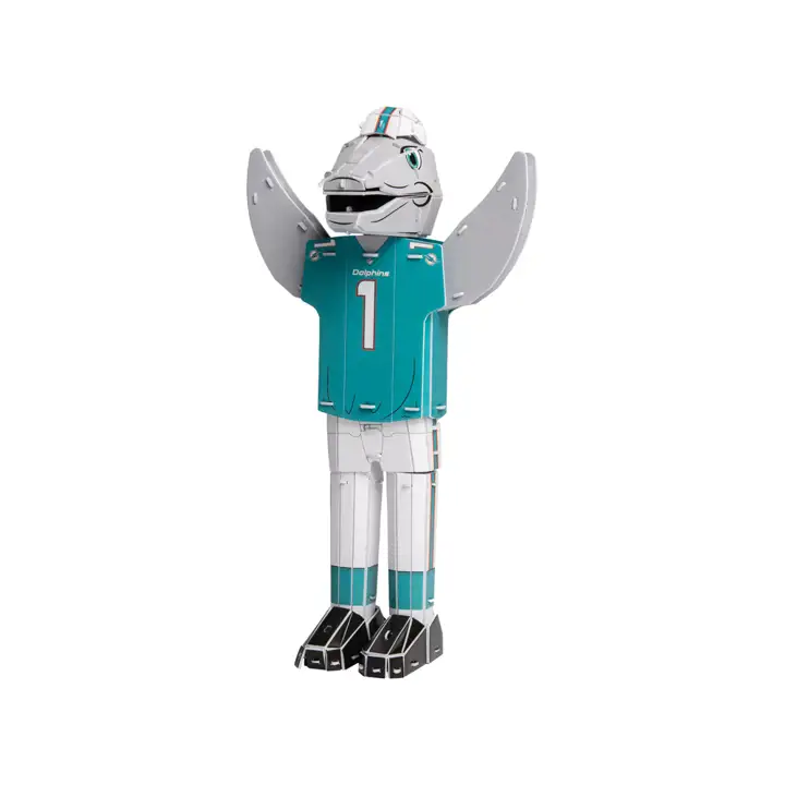 "Mascotte Miami Dolphins PZLZ 30 cm assortie"