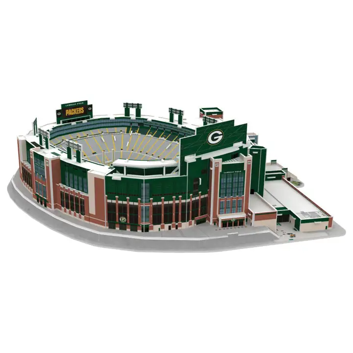 Green Bay Packers PZLZ Stade 3D vert