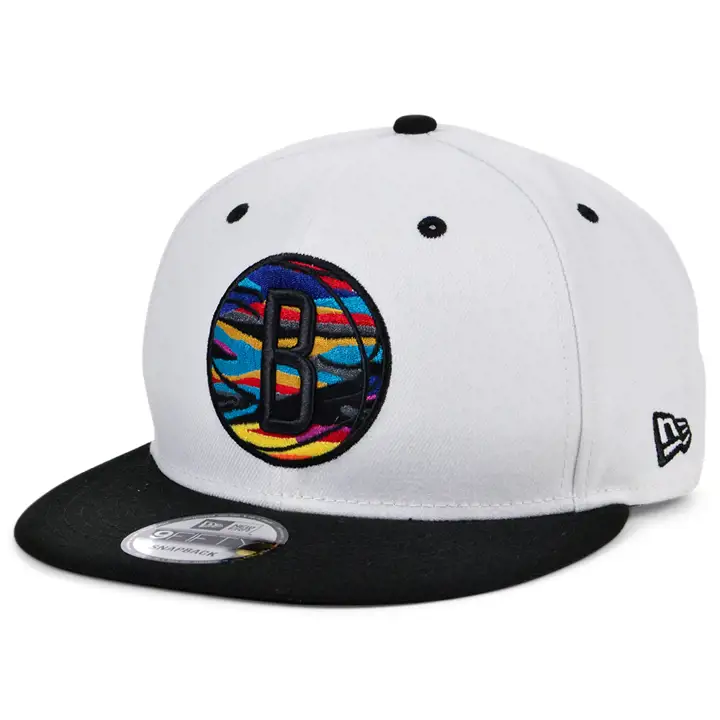 CASQUETTE SNAPBACK 9FIFTY PERSONNALISÉE BROOKLYN NETS NBA CITY blc