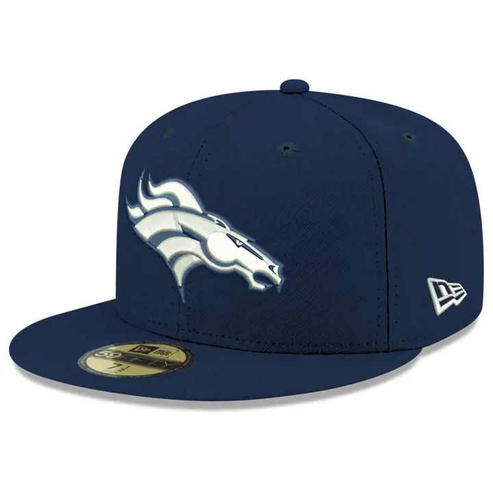 Denver Broncos NFL Basic Fashion 59Fifty MARINE