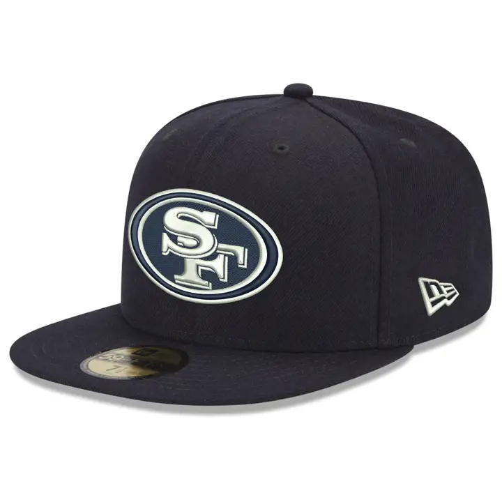 San Francisco 49ers NFL Basic Fashion 59Fifty BLEU MARINE