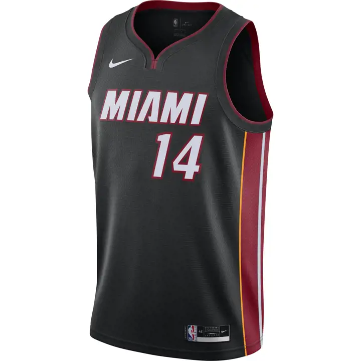 MAILLOT SWINGMAN ICON EDITION NBA MIAMI HEAT Tyler Herro BLK