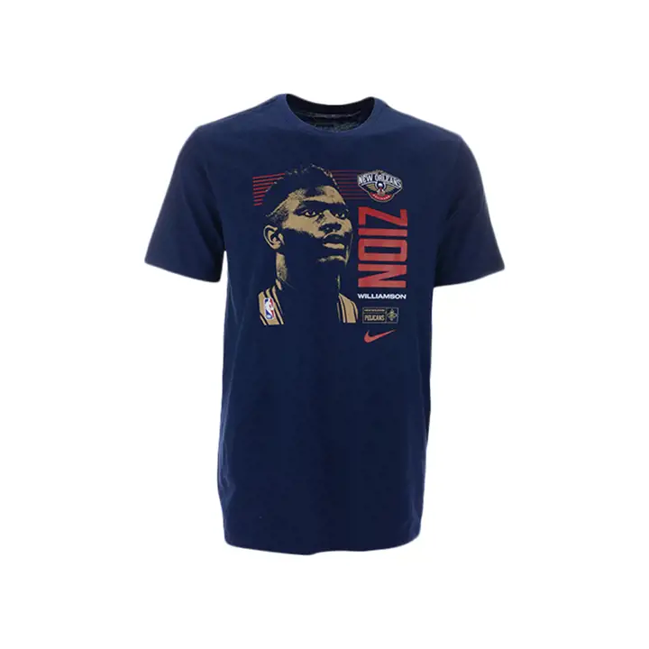T-shirt NO Pelican NBA Joueur Photo Zion Williamson noir