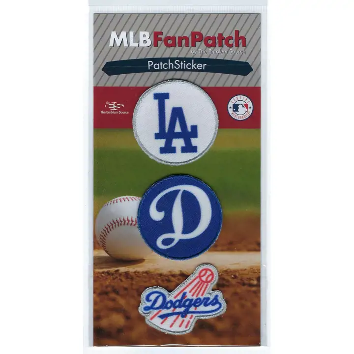 Los Angeles Dodgers MLB Fan Patch Stickers AST