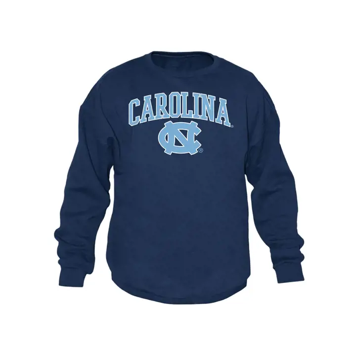 Sweat-shirt ras du cou de taille moyenne NCAA North Carolina Tar Heels