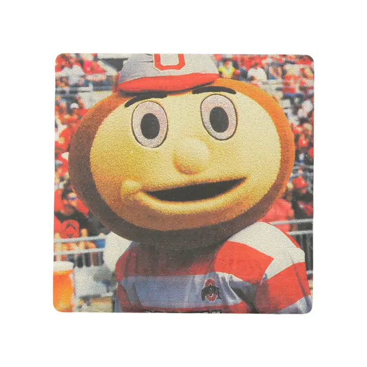 "Ohio State Buckeyes 2.5\" AIMANT EN PIERRE CARRÉ ast"
