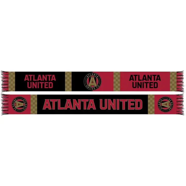 Écharpe Déco rouge/noir/or Atlanta United FC MLS