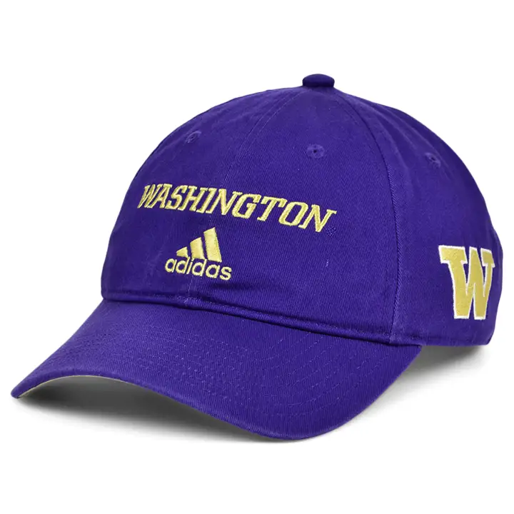 Washington Huskies NCAA AD Wordmark Slouch VIO