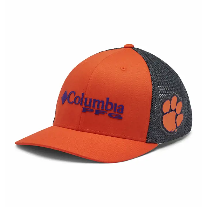 Clemson Tigers NCAA PFG Trucker ORG/CHARBON