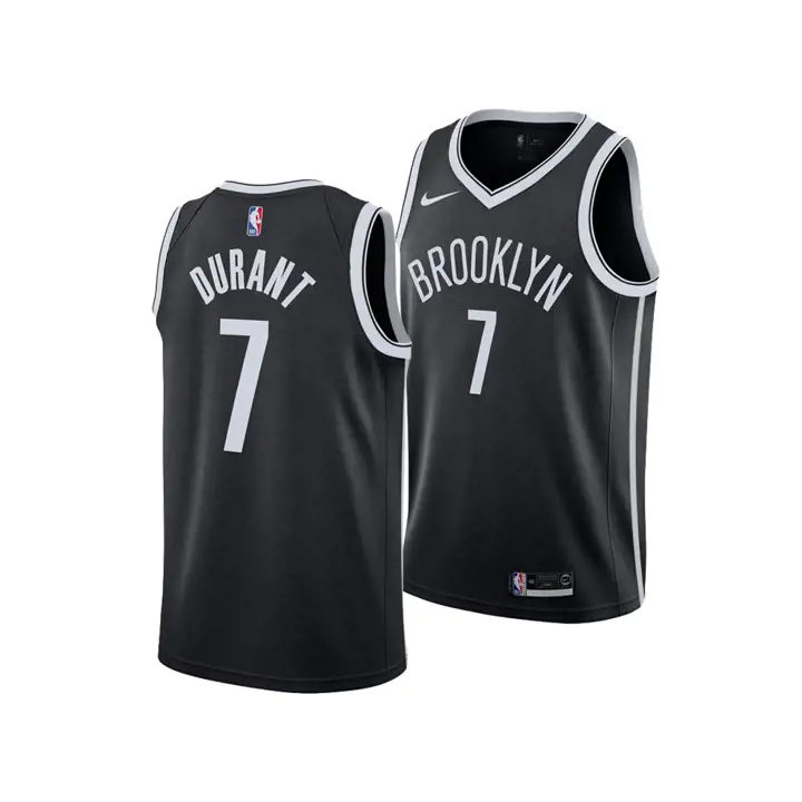 Maillot Swingman NBA ICON Nets B Kevin Durant BLK
