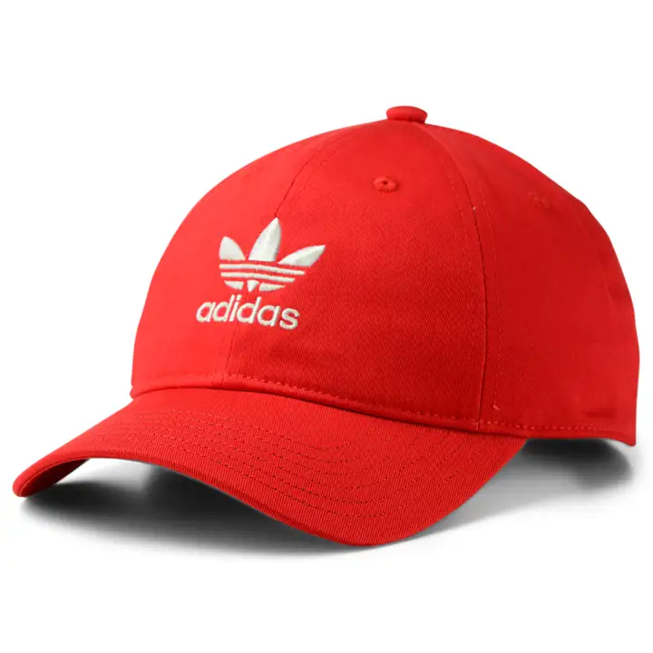 Casquette à sangle décontractée Adidas Originals pour homme - Rouge