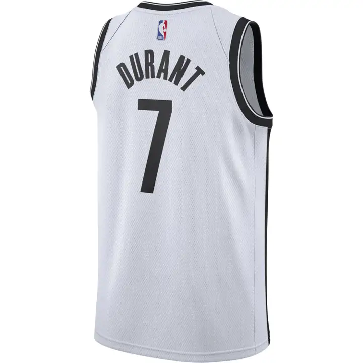 Maillot Swingman NBA B Nets Kevin Durant blanc