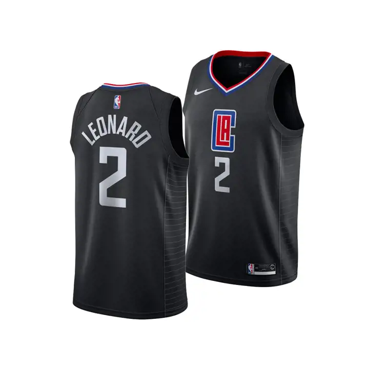 MAILLOT SWINGMAN CLIPPERS NBA STATEMENT Kawhi Leonard NOIR
