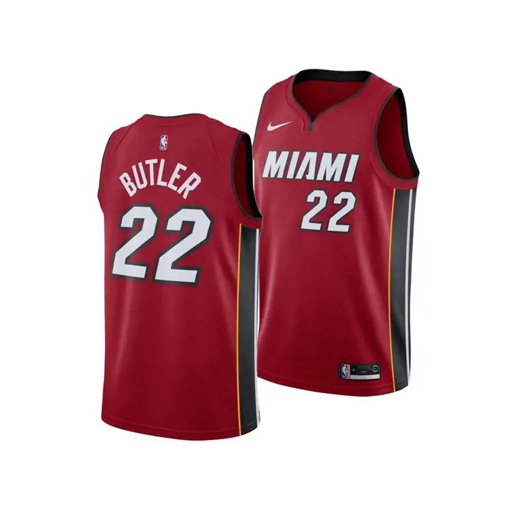 MAILLOT SWINGMAN STATEMENT NBA HEAT Jimmy Butler rouge