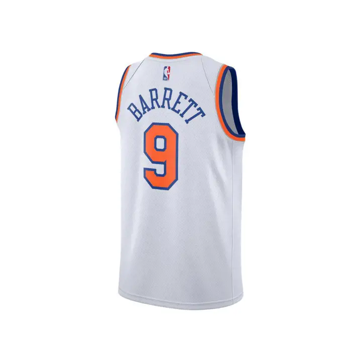 MAILLOT SWINGMAN KNICKS NBA ASSOCIATION RJ Barrett blc