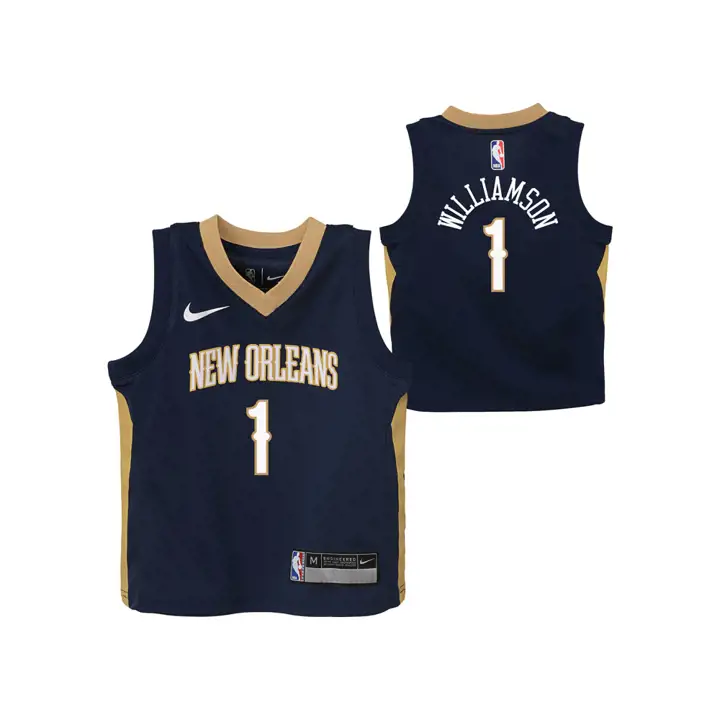 Maillot réplique iconique NO Pelican NBA pour tout-petit Zion Williamson